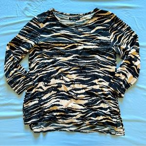 Madewell - Broadway & Broome - Zebra Blouse - S